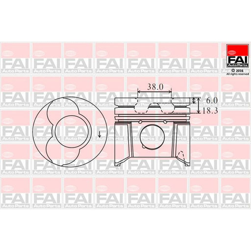 FAI Piston Cylinder Bore =