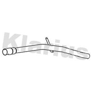 Klarius Exhaust Pipe OD fits Dacia Sandero II 2012 on 1.5