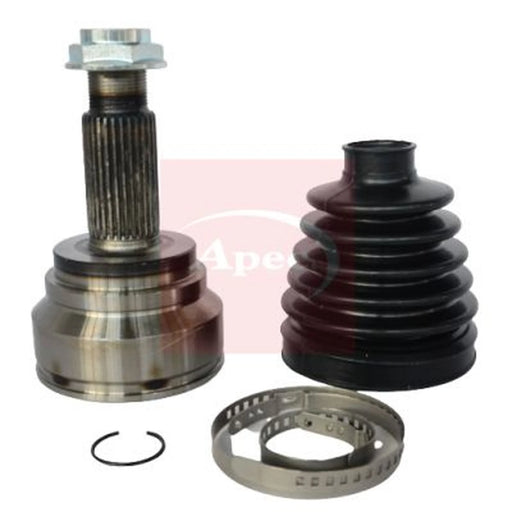 Apec CV Axle Shaft Assembly Wheel Side ACV1112