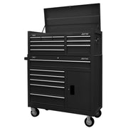 American Pro American PRO Topchest & Rollcab Combination 15 Drawer - Black American Pro - Dynamic Drive