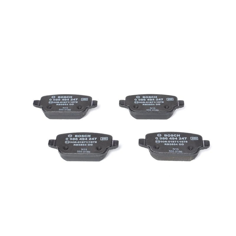 Bosch Front & Rear Pads fits Ford Focus II 2009-2011 2.5