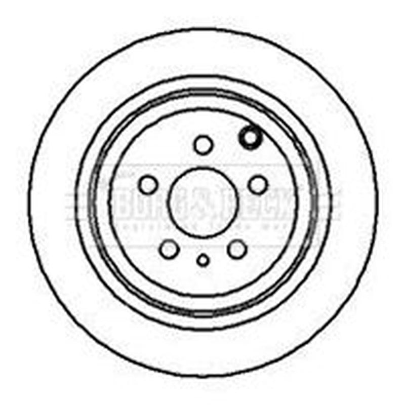 Borg & Beck Front & Rear Brake Discs & Pads fits Fiat Ulysse 1997-2002 1.8