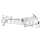 Klarius Box With Tail Pipe Rear fits Fiat Panda 2012 on 1.2