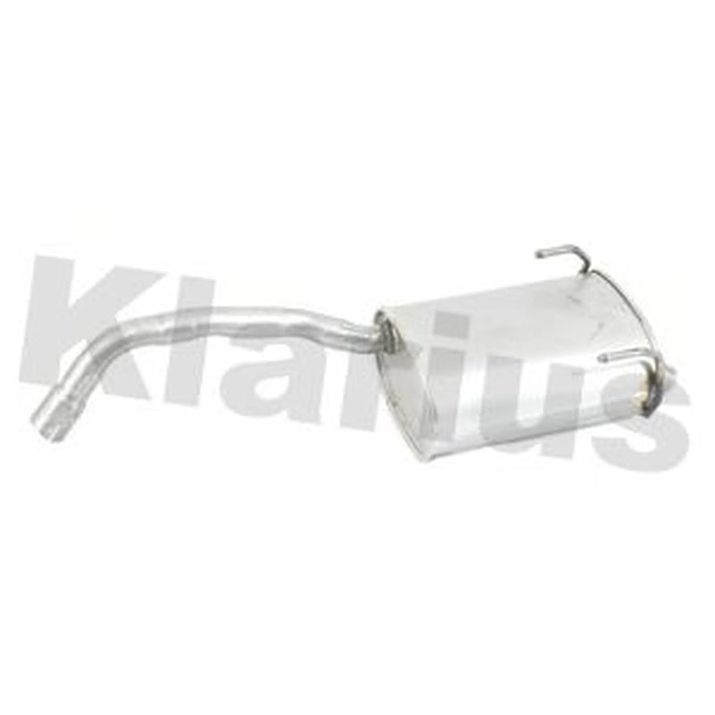 Klarius Box With Tail Pipe Rear fits Fiat Panda 2012 on 1.2