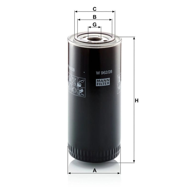 MANN-FILTER Engine Oil Filter
