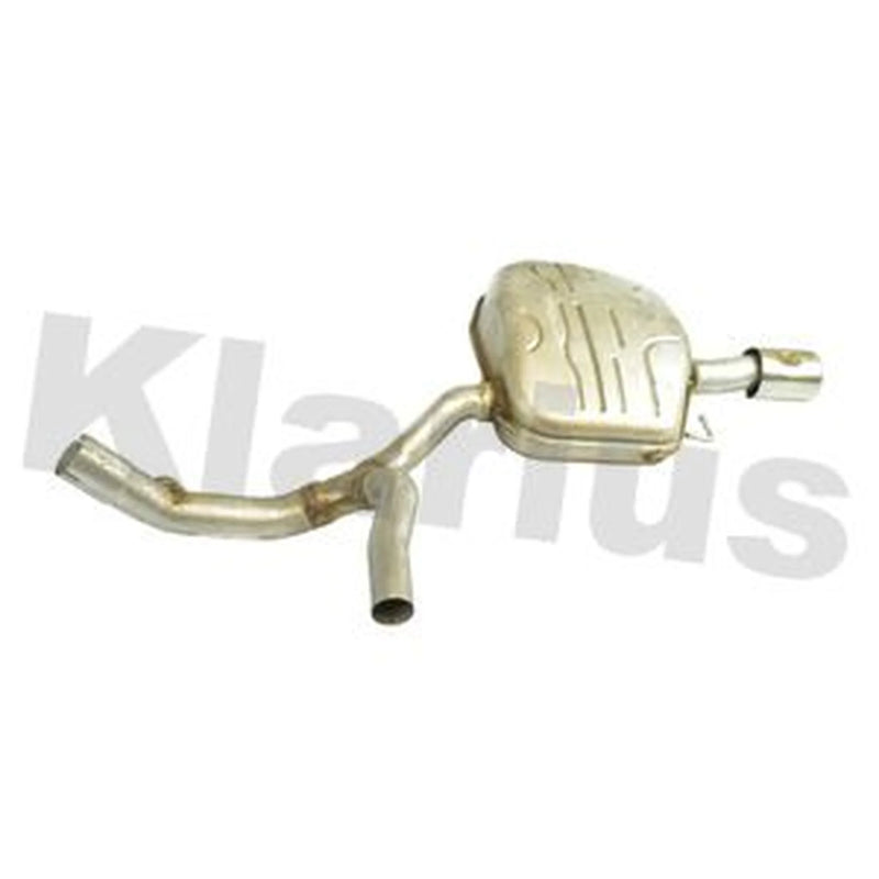 Klarius Box With Tail Pipe Left Hand Left Rear fits Volvo V70 III 2007-2016