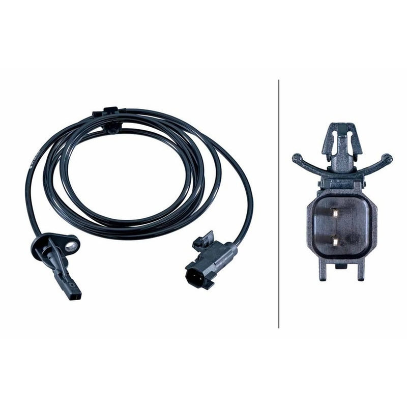 Hella ABS Wheel Speed Sensor Rear Left 6PU 358 252-981