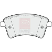 Apec Front Brake Pad Set PAD1656B