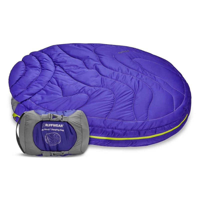 Ruffwear Highlands Sleeping Bag Huckleberry Blue (Medium) Ruffwear - Dynamic Drive