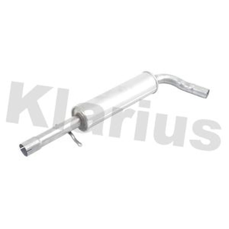 Klarius Box With Centre Pipe Centre fits Audi A3 1996-2003 1.6