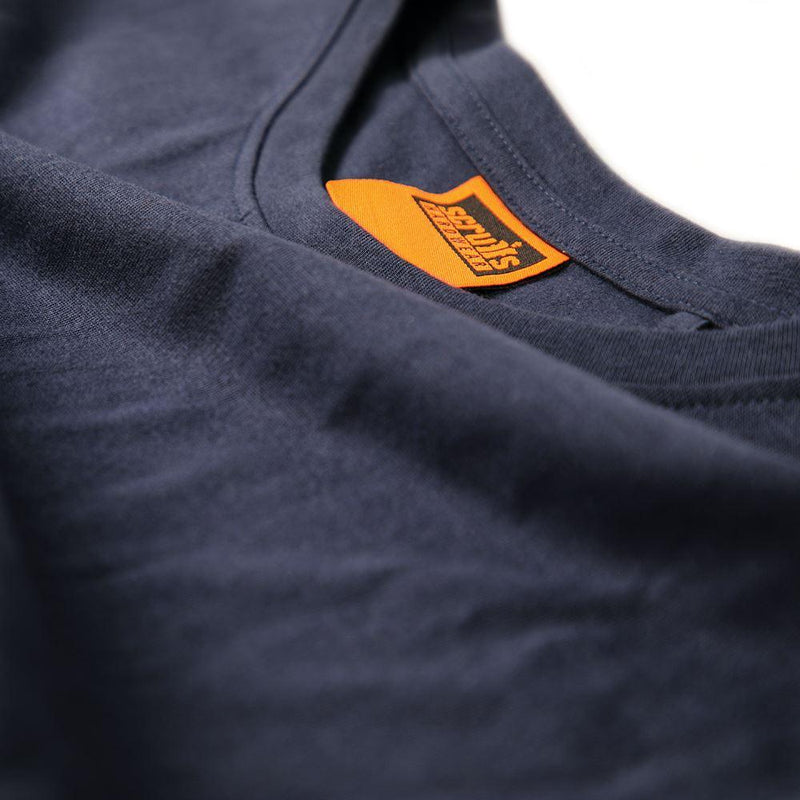 Scruffs Worker T-Shirt Navy M Scruffs - Dynamic Drive