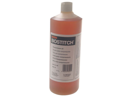 Bostitch ISOVG100 SAE 30 1litre Compressor Oil Bostitch - Dynamic Drive