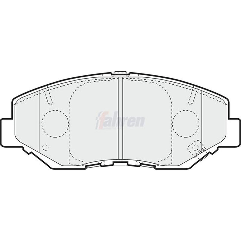 Fahren Front Brake Pad Set FBP3329