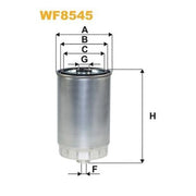 WIX Fuel Filter Element WF8545