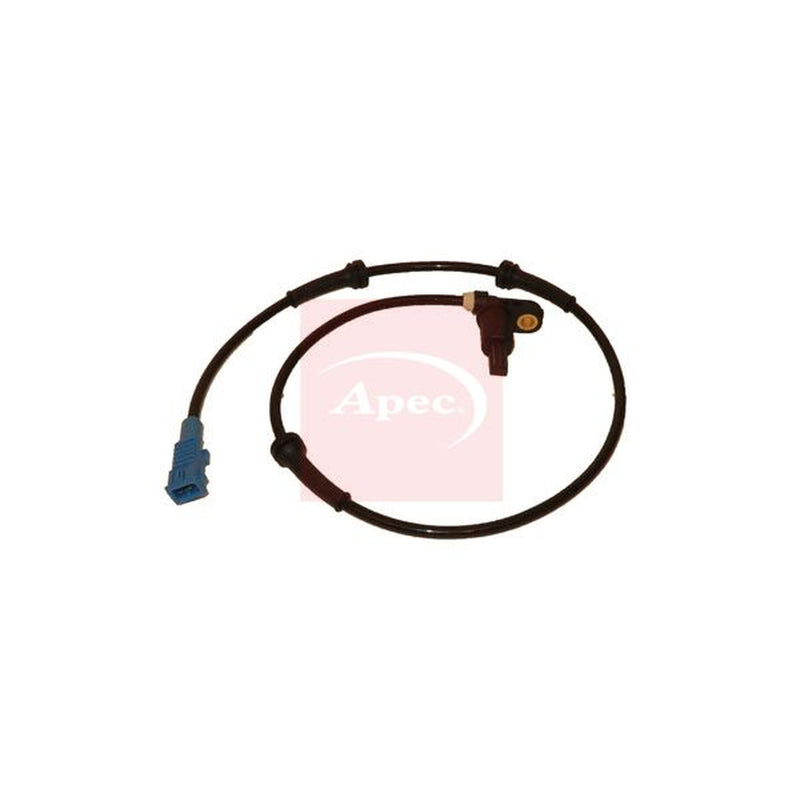 Apec ABS Wheel Speed Sensor Rear Left fits Peugeot 206 1998-2007 1.6 1.9 2.0