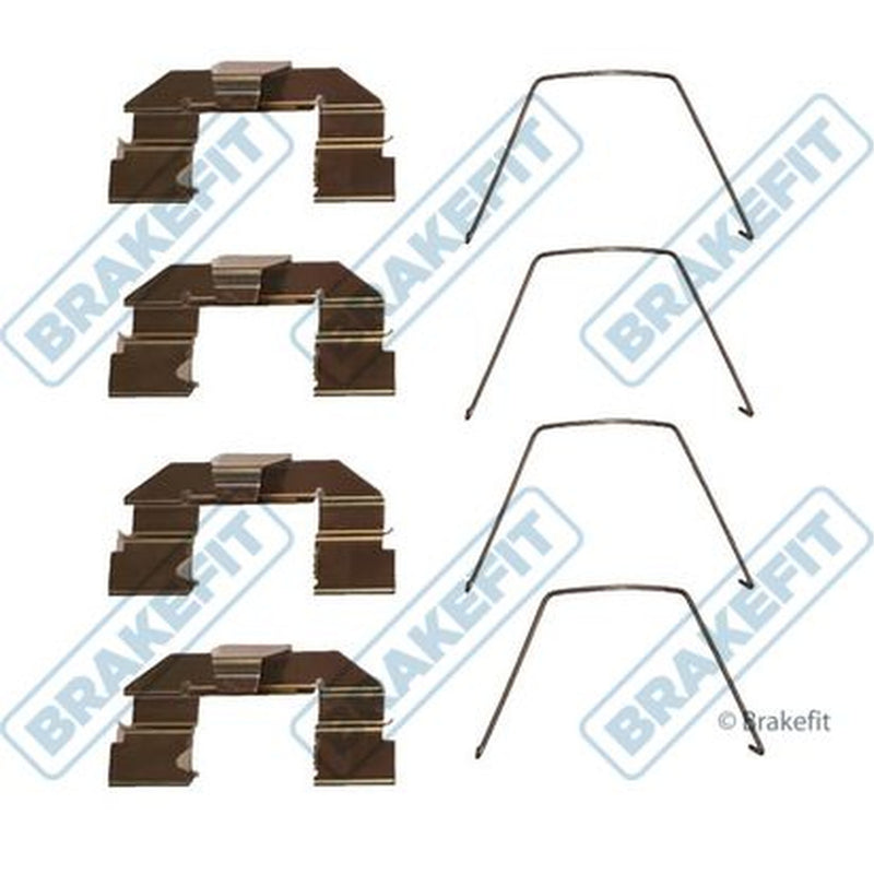 Apec Brake Pad Accessory Fitting Kit Front fits Mazda 6 2002-2007 1.8