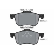 Textar Front Brake Pad Set 2307401