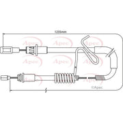 Apec Handbrake Cable Right Rear CAB1192