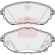Apec Front Brake Pad Set PAD1973