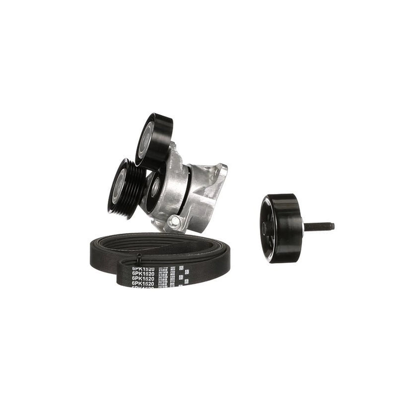 Gates V-Ribbed Belt Set fits Ford C-Max 2007-2010 1.8