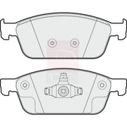 Apec Front Brake Pad Set PD3371