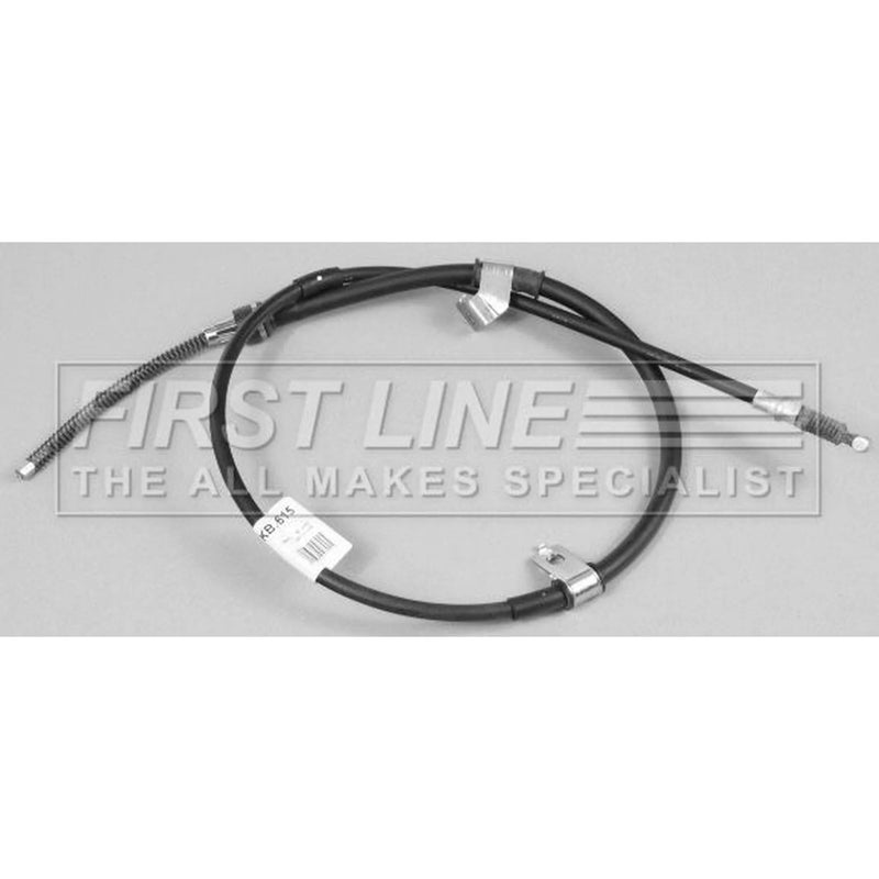 First Line Handbrake Cable Right Rear fits Mitsubishi Pajero 1982-1997 2.3 2.6