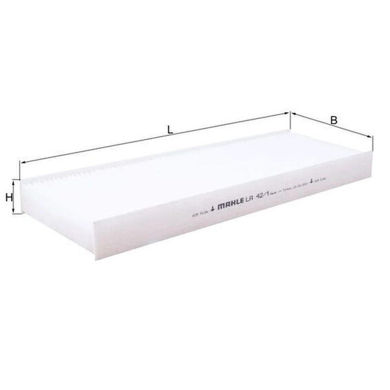 Mahle Cabin Air Filter (Pollen Filter) fits Mercedes-Benz Actros 1996-2003