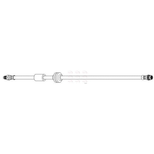Apec Brake Hydraulic Hose Line Rear HOS4253