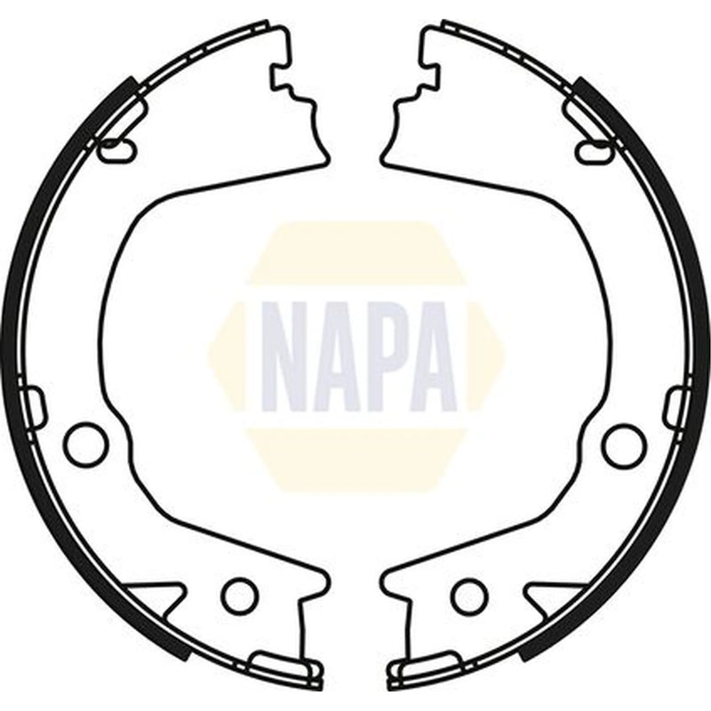 NAPA Parking Brake Shoe Set NBS5059