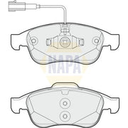 NAPA Front Brake Pad Set NBP1137