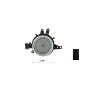 Mahle Heater Blower Fan fits Fiat 500L 2012-2018 0.9 1.3 1.4 1.6