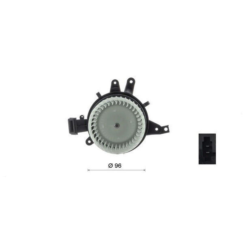 Mahle Heater Blower Fan fits Fiat 500L 2012-2018 0.9 1.3 1.4 1.6