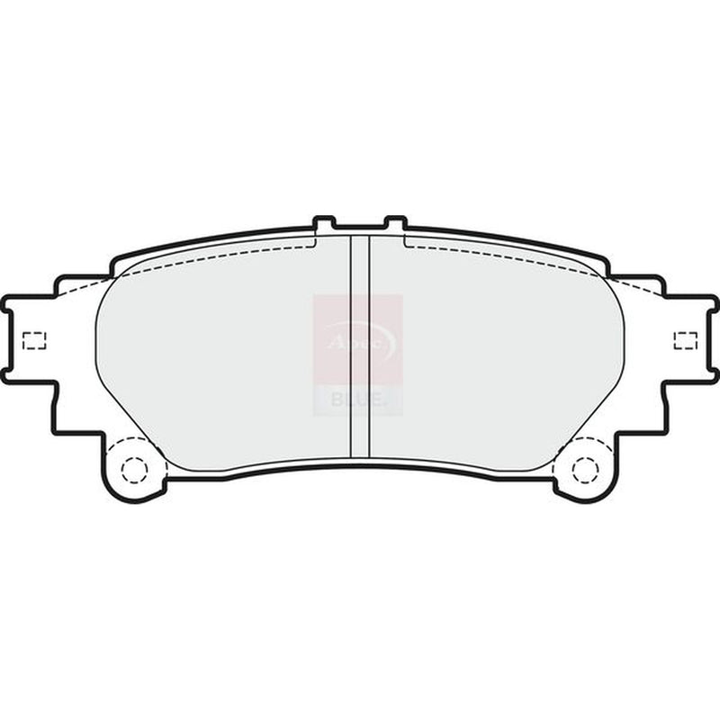 Apec Front & Rear Pads fits Lexus Rx 2009-2015