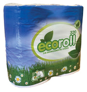 Quick dissolve toilet tissue 1 x 4 pack for Camping Toilets Quick - Dynamic Drive
