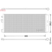 Denso Air Conditioning Condenser DCN20023