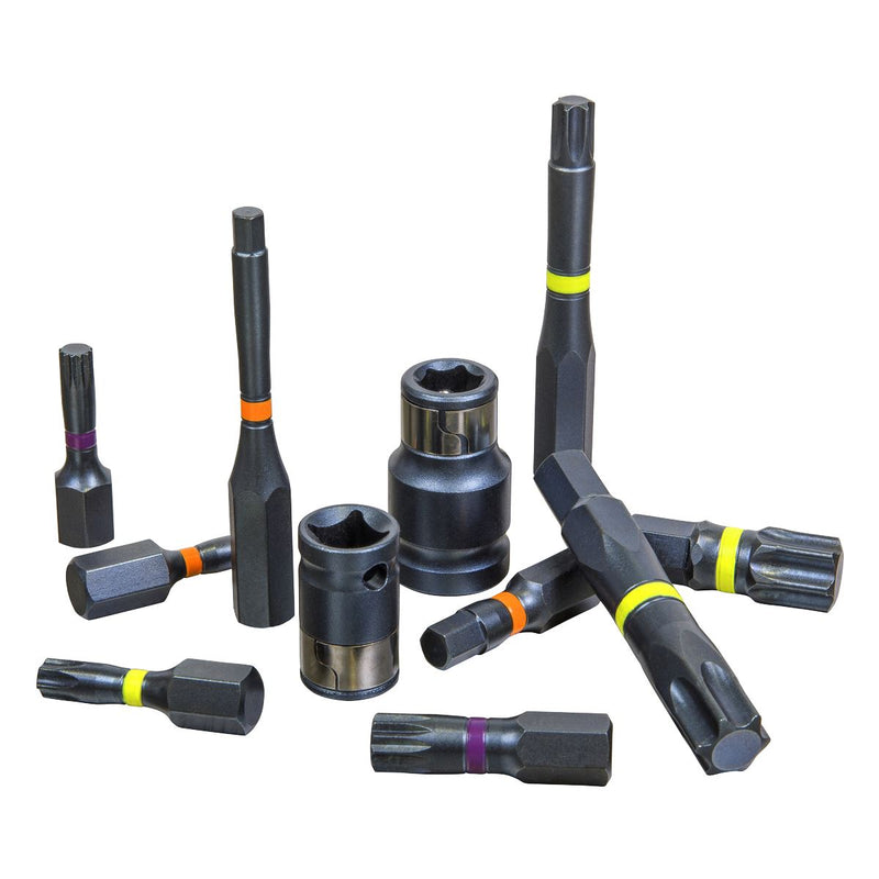 Sealey TRX-Star*/Hex/Spline Bit Set Impact 42pc 3/8" & 1/2"Sq Drive AK21901 Sealey - Dynamic Drive