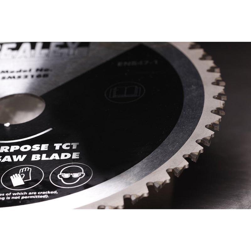Sealey Multipurpose Cut-Off Saw Blade216 x 2.4mm/ï30mm 48tpu SMS216B Sealey - Dynamic Drive