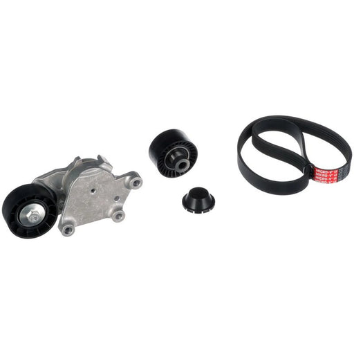Gates V-Ribbed Belt Set fits Citroën C1 2005-2014 1.4