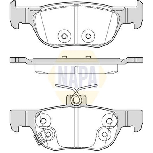 NAPA Rear Brake Pad Set NBP1984