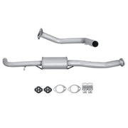 Hella Middle Silencer fits Mazda 323 C 1989-1994 1.3