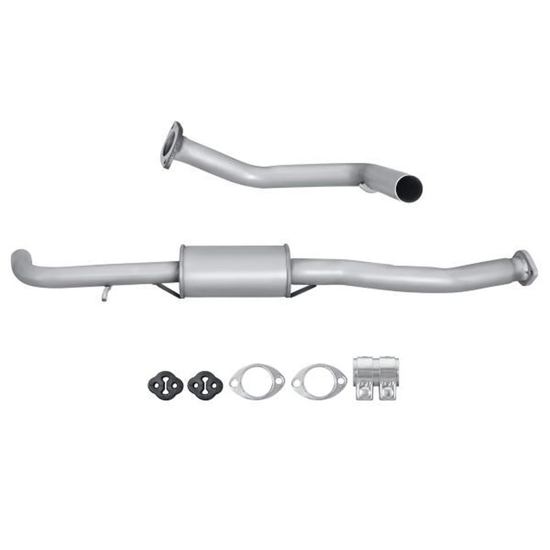 Hella Middle Silencer fits Mazda 323 C 1989-1994 1.3