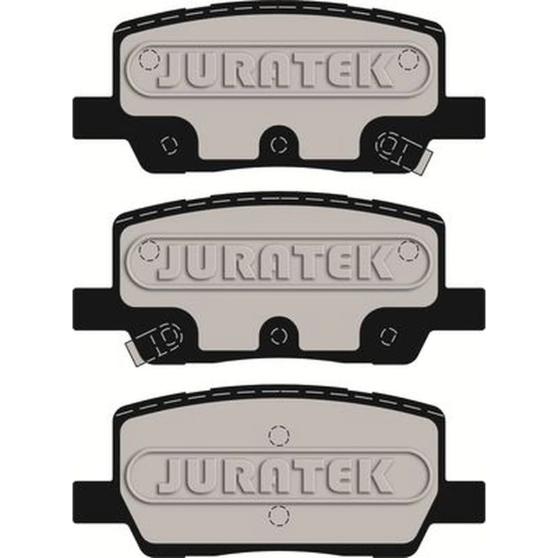 Juratek Front & Rear Brake Discs & Pads fits Tesla Model S 2012-2016
