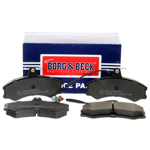 Borg & Beck Front Brake Vented Discs & Pads fits Fiat Chassis 1990-1994 2.5