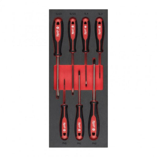 Milwaukee Screwdriver Set Foam Insert 7Pcs 4932492394 Milwaukee - Dynamic Drive