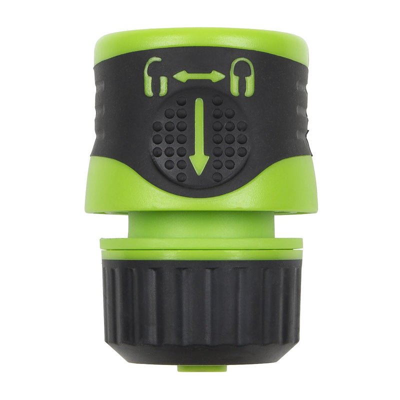 Sealey Soft-Touch Hose Connector With Water Stop & Lock 1/2"-5/8" JS3051 Sealey - Dynamic Drive