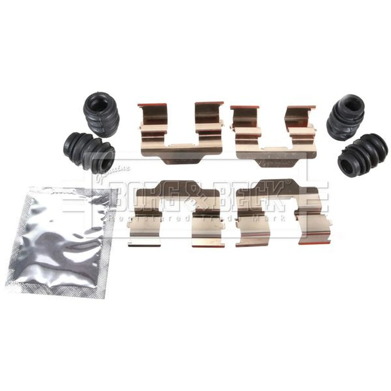 Borg & Beck Brake Pad Accessory Fitting Kit Front BBK1604