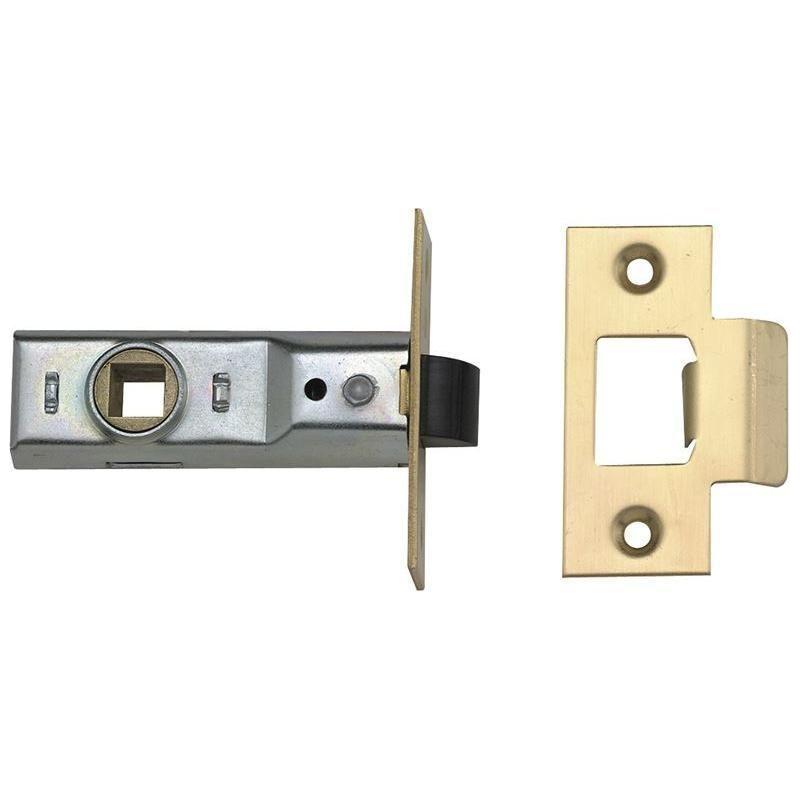Union Tubular Mortice Latch 2648 Polished Brass 64mm 2.5in Visi UNION - NN4 Online
