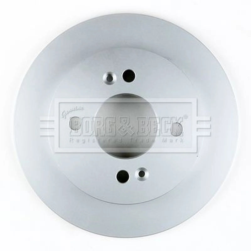 Borg & Beck Rear Brake Solid Discs & Pads fits Kia Picanto II 2011-2017 1.0 1.2