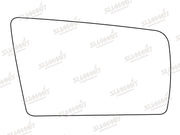Summit Stick-On Anti Dazzle Mirror Glass fits Mercedes E Class S Class RHS Summit - Bars 4 Cars
