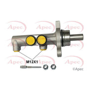 Apec Brake Master Cylinder Hydraulic Assembly fits Citroën C2 2003-2012